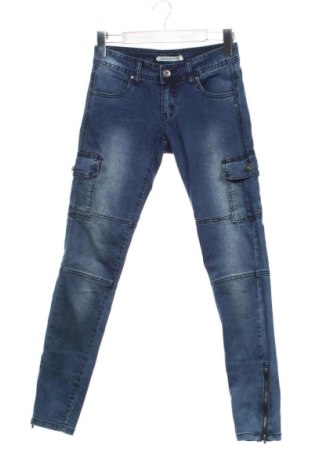Blugi de femei Terranova, Mărime S, Culoare Albastru, Preț 62,99 Lei, #137360421