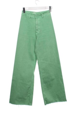 Γυναικείο Τζίν Zara, Μέγεθος XS, Χρώμα Πράσινο, Τιμή 37,40 €, #137362392