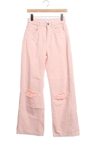 Dámske džínsy  Bershka, Veľkosť XS, Farba Ružová, Cena  14,00 €, #137363847