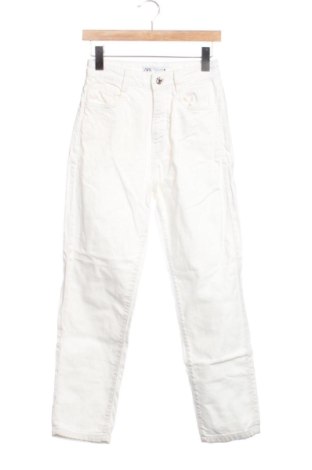 Dámske džínsy  Zara, Veľkosť XS, Farba Kremová, Cena  14,00 €, #137364357