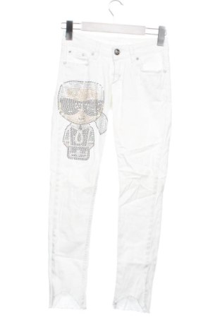 Dámske džínsy  Unbranded, Veľkosť XS, Farba Biela, Cena  12,00 €, #137365584