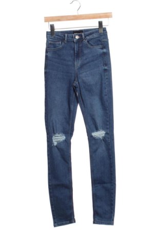 Blugi de femei Pieces, Mărime XS, Culoare Albastru, Preț 36,74 Lei, #137368347