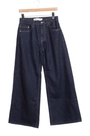 Dámske džínsy  Bershka, Veľkosť XS, Farba Modrá, Cena  14,48 €, #137372567