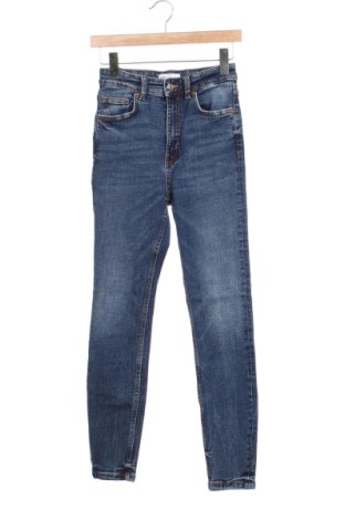 Dámské džíny  Zara, Velikost XS, Barva Modrá, Cena  340,00 Kč, #137374180