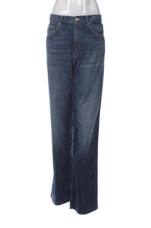Damskie jeansy Zara, Rozmiar XL, Kolor Niebieski, Cena 63,50 zł, #137376284