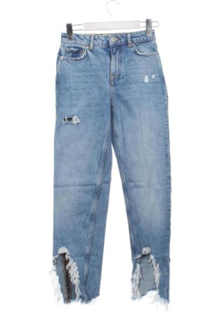 Dámské džíny  Bershka, Velikost XS, Barva Modrá, Cena  364,00 Kč, #137376473
