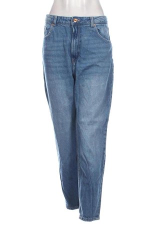 Damskie jeansy Bershka, Rozmiar L, Kolor Niebieski, Cena 55,65 zł, #137380879
