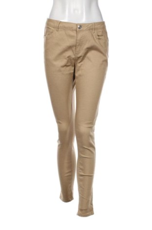 Blugi de femei Terranova, Mărime L, Culoare Bej, Preț 73,49 Lei, #137383982