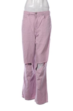 Damskie jeansy H&M, Rozmiar L, Kolor Różowy, Cena 88,99 zł, #137387488