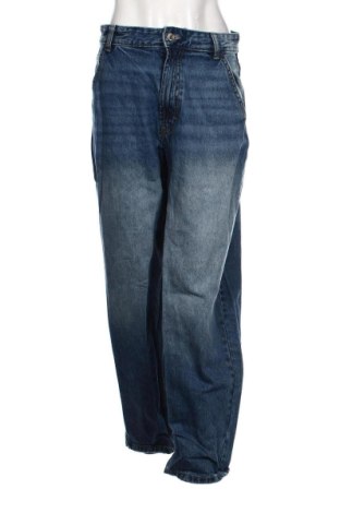Blugi de femei Bershka, Mărime M, Culoare Albastru, Preț 99,73 Lei, #137393265