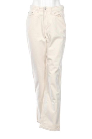 Damskie jeansy Weekday, Rozmiar M, Kolor ecru, Cena 84,67 zł, #137394229