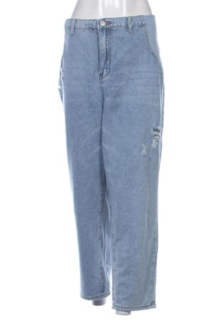 Damskie jeansy SHEIN, Rozmiar XXL, Kolor Niebieski, Cena 71,78 zł, #137394923