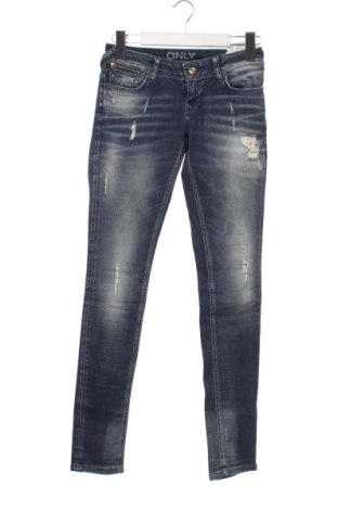 Дамски дънки ONLY, Размер XS, Цвят Син, Цена 4,24 €, #137236637