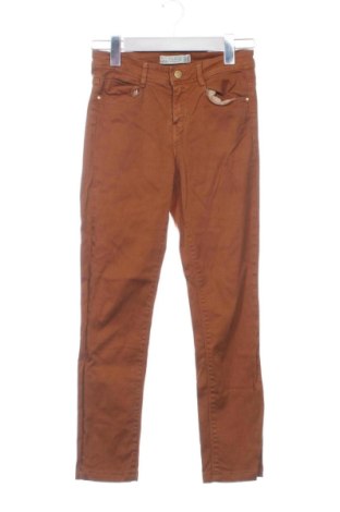 Damskie jeansy Zara, Rozmiar XS, Kolor Pomarańczowy, Cena 81,46 zł, #137304709
