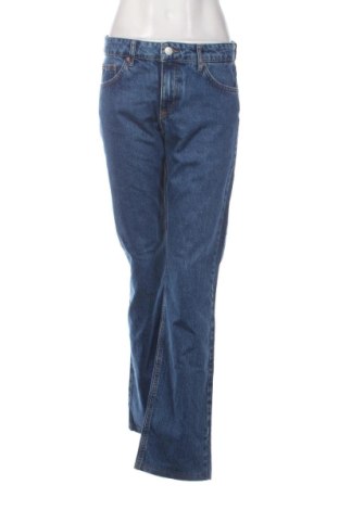 Blugi de femei Pull&Bear, Mărime M, Culoare Albastru, Preț 62,99 Lei, #137322273