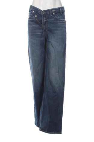Blugi de femei Zara, Mărime S, Culoare Albastru, Preț 98,11 Lei, #137322311