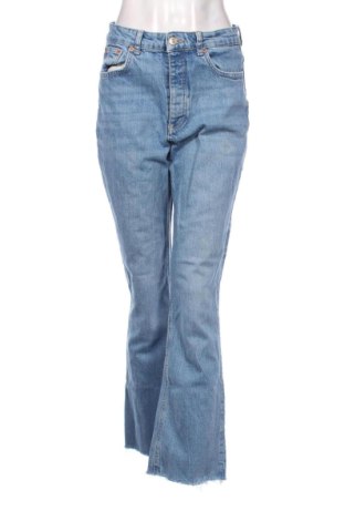 Дамски дънки Zara, Размер S, Цвят Син, Цена 13,00 €, #137331909