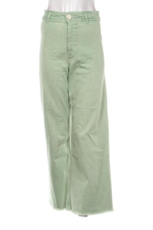 Дамски дънки Zara, Размер S, Цвят Зелен, Цена 15,00 €, #137347997
