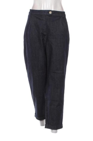 Blugi de femei Zara, Mărime L, Culoare Albastru, Preț 196,32 Lei, #137349895