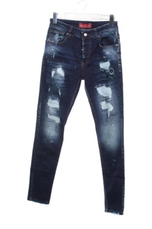 Blugi de bărbați Unbranded, Mărime S, Culoare Albastru, Preț 57,74 Lei, #137353640