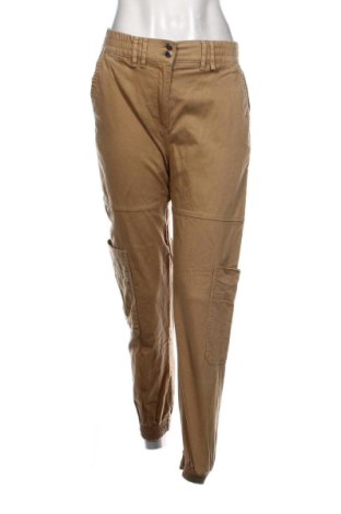 Blugi de femei Bershka, Mărime S, Culoare Bej, Preț 73,49 Lei, #137368635
