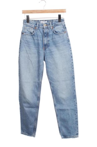 Blugi de femei Zara, Mărime XS, Culoare Albastru, Preț 92,99 Lei, #137377149