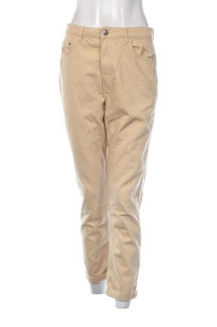 Damskie jeansy Bershka, Rozmiar M, Kolor Beżowy, Cena 46,57 zł, #137378300