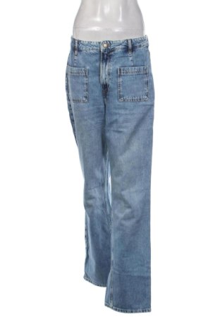 Blugi de femei Zara, Mărime M, Culoare Albastru, Preț 104,98 Lei, #137399577