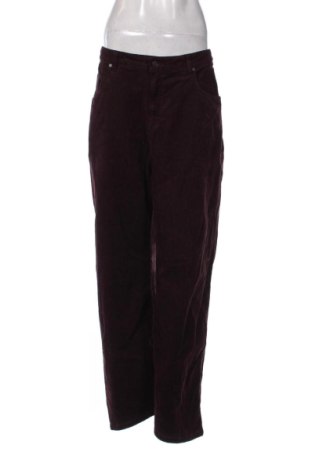 Pantaloni de velvet de femei Mango, Mărime M, Culoare Mov, Preț 68,24 Lei, #137338547