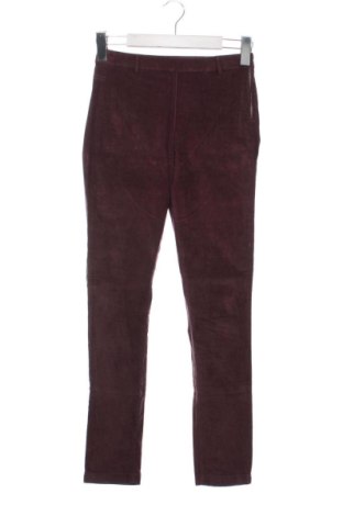 Pantaloni de velvet de femei United Colors Of Benetton, Mărime XS, Culoare Mov, Preț 52,49 Lei, #137367265