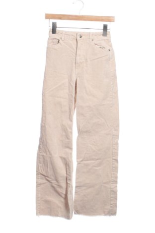 Dámske menčestráky H&M, Veľkosť XXS, Farba Béžová, Cena  10,00 €, #137377126