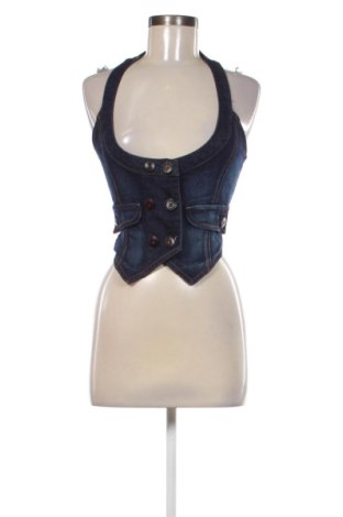 Vestă de femei Stradivarius, Mărime M, Culoare Albastru, Preț 68,24 Lei, #137357505