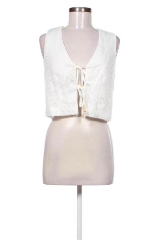 Vestă de femei SHEIN, Mărime XS, Culoare Alb, Preț 77,00 Lei, #137374661