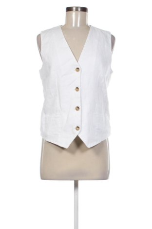 Vestă de femei United Colors Of Benetton, Mărime L, Culoare Alb, Preț 171,32 Lei, #137392500