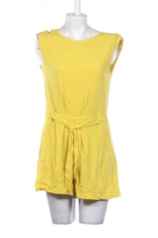 Salopetă scurtă de damă Zara, Mărime L, Culoare Galben, Preț 115,99 Lei, #137178940