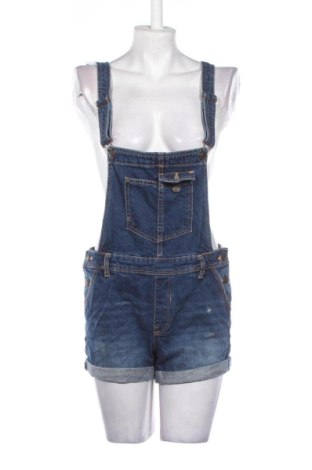 Salopetă scurtă de damă Bershka, Mărime L, Culoare Albastru, Preț 55,99 Lei, #137195365