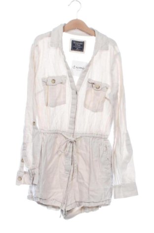 Дамски къс гащеризон Abercrombie & Fitch, Размер XXS, Цвят Бежов, Цена 31,50 €, #137343501