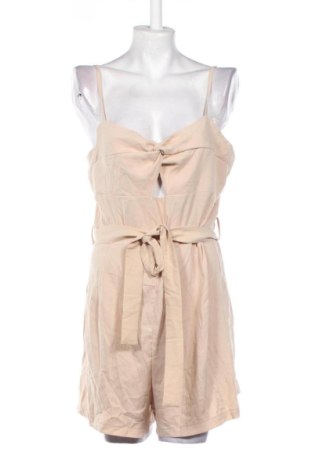 Kurzer Damenoverall Unbranded, Größe XL, Farbe Beige, Preis 16,00 €, #137343857
