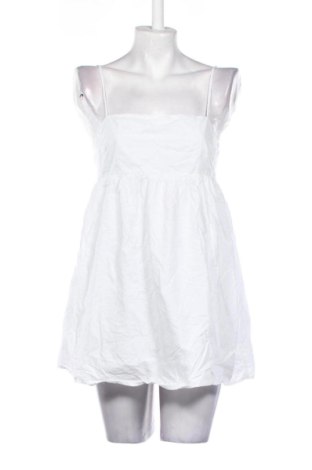 Damski krótki kombinezon Pull&Bear, Rozmiar L, Kolor Biały, Cena 46,78 zł, #137363152