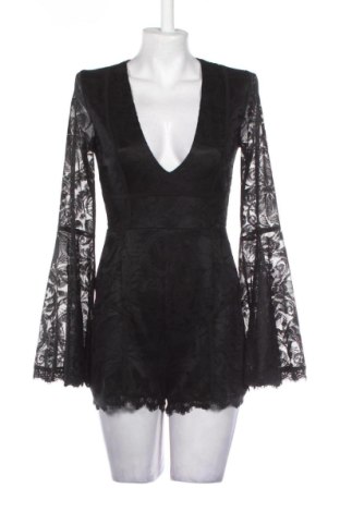 Дамски къс гащеризон Boohoo, Размер S, Цвят Черен, Цена 15,33 €, #137158040