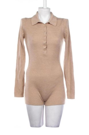Salopetă scurtă de damă Mango, Mărime M, Culoare Bej, Preț 68,24 Lei, #137342590