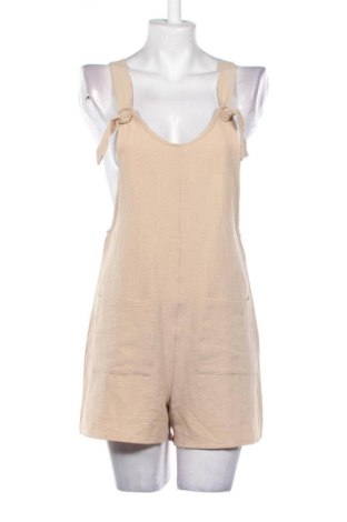 Salopetă scurtă de damă Unbranded, Mărime XL, Culoare Bej, Preț 38,94 Lei, #137354971
