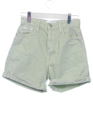 Дамски къс панталон Calvin Klein, Размер XS, Цвят Зелен, Цена 26,32 €, #137301159