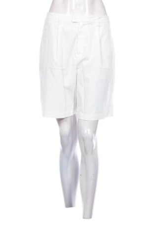 Pantaloni scurți de femei Uniqlo, Mărime L, Culoare Alb, Preț 78,74 Lei, #137339079