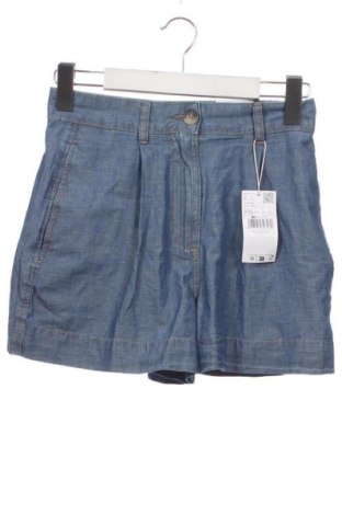 Pantaloni scurți de femei Mango, Mărime XS, Culoare Albastru, Preț 104,98 Lei, #137341641