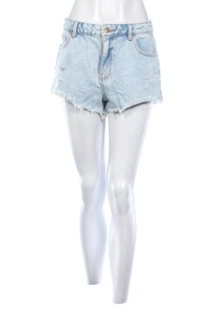 Pantaloni scurți de femei Zara, Mărime L, Culoare Albastru, Preț 68,24 Lei, #137346649