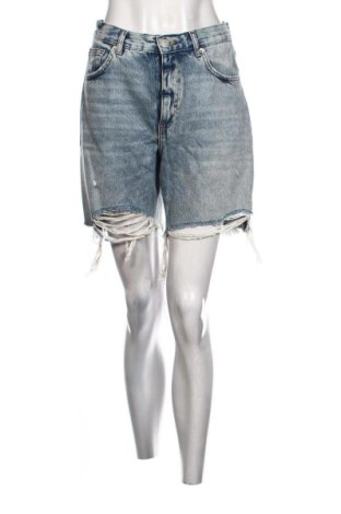 Damskie szorty Pull&Bear, Rozmiar S, Kolor Niebieski, Cena 40,33 zł, #137371678