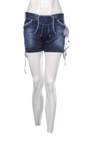 Pantaloni scurți de femei Lekra, Mărime L, Culoare Albastru, Preț 96,90 Lei, #137385231