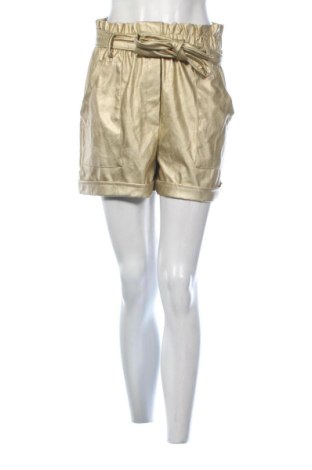 Pantaloni scurți de femei Unbranded, Mărime M, Culoare Auriu, Preț 52,49 Lei, #137385390