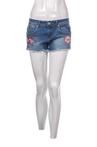 Damskie szorty Superdry, Rozmiar L, Kolor Niebieski, Cena 67,74 zł, #137385826